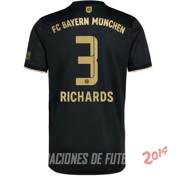 NO.3 O. Richards De Camiseta Del Bayern Munich Segunda 2021/2022